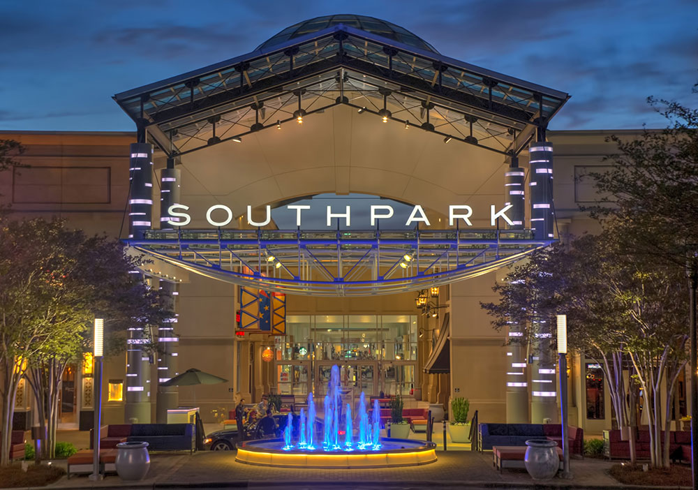 To SouthPark A Shopping Center In Charlotte, NC