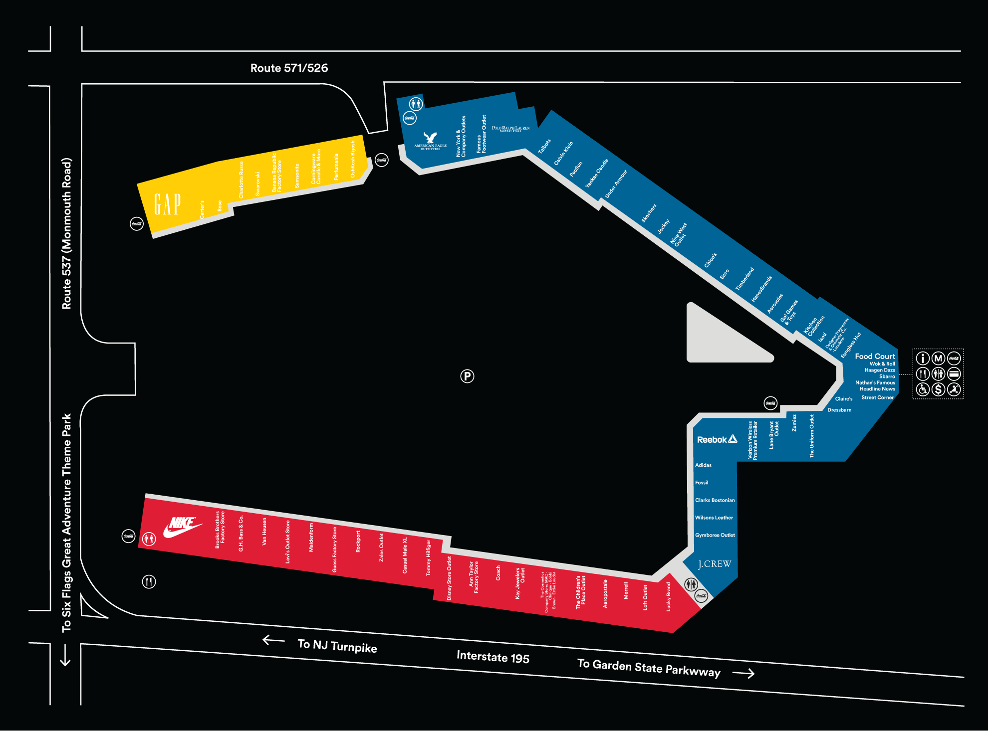 Jackson Premium Outlets - Outlet mall in New Jersey. Location & hours.