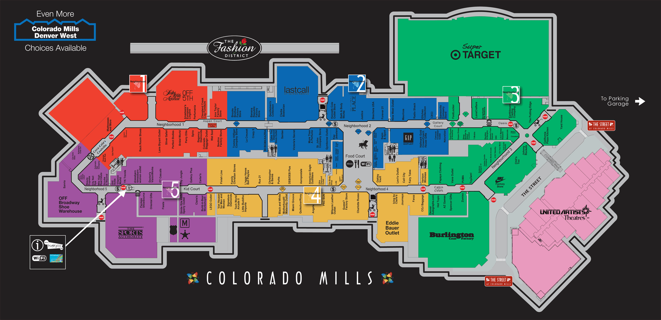 Colorado Mills Mall Map 2020 - Welcome To Gurnee Mills A Shopping